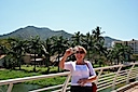 Carole, her camera and a beautiful smile.