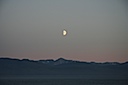 Moon over Alaska