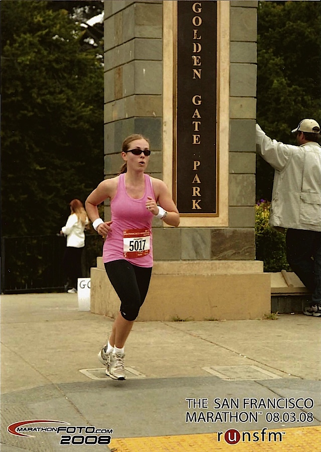 Jennifer SF Marathon 2008